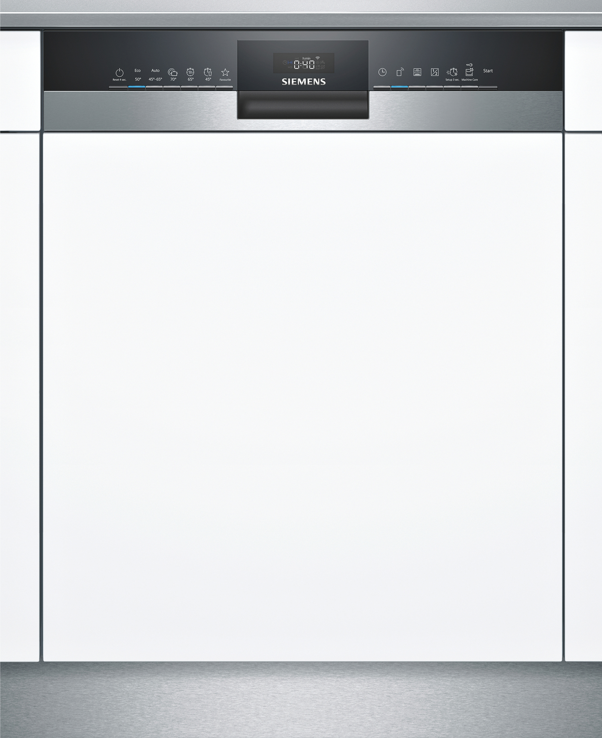 SIEMENS SN53HS60CE Geschirrspüler (teilintegrierbar, 598 mm breit, 44 dB (A), D)
