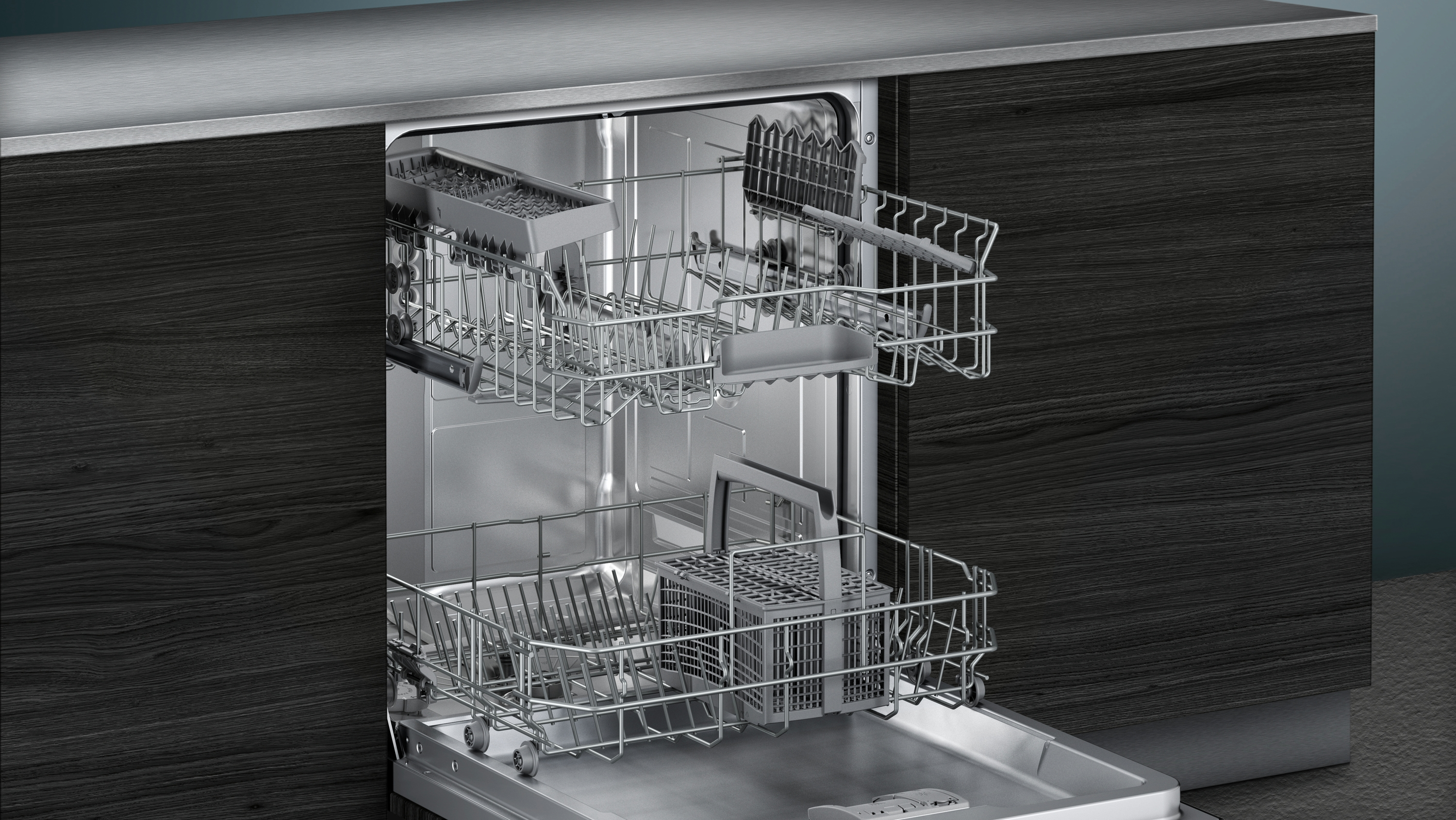 Lavavajillas - Siemens SN615X04DE, Integrado, 60cm, 13 cubiertos, A++