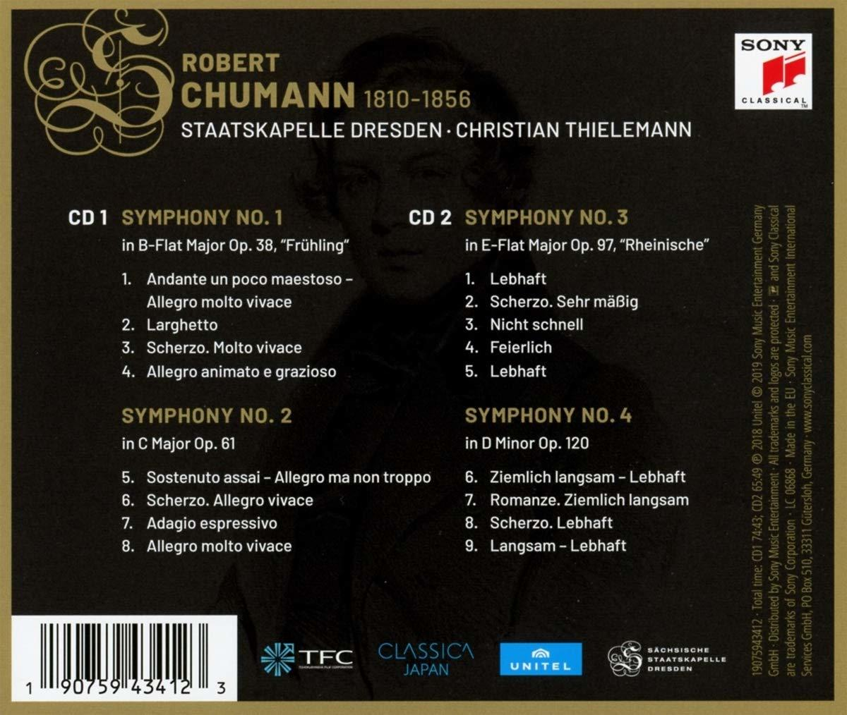 Staatskapelle Dresden - Schumann Symphonies  - (CD)