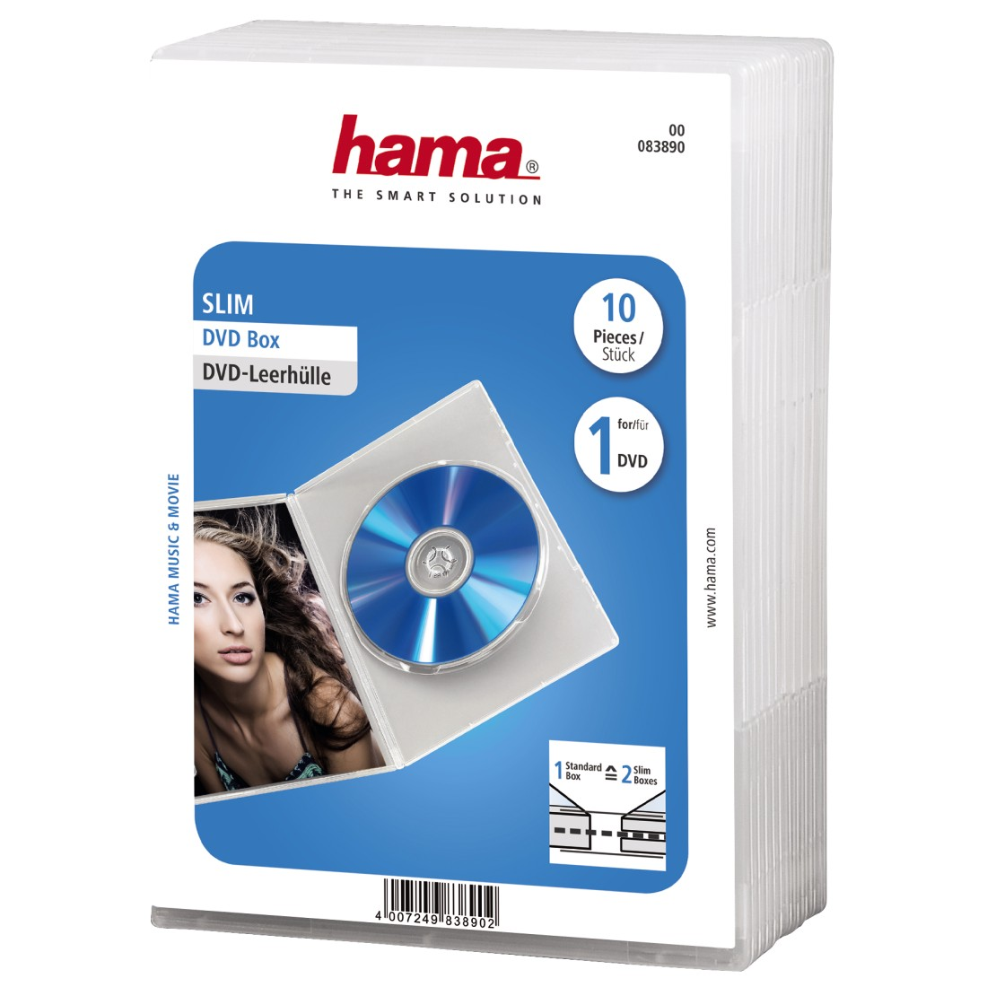 HAMA Boîtiers DVD (83890)
