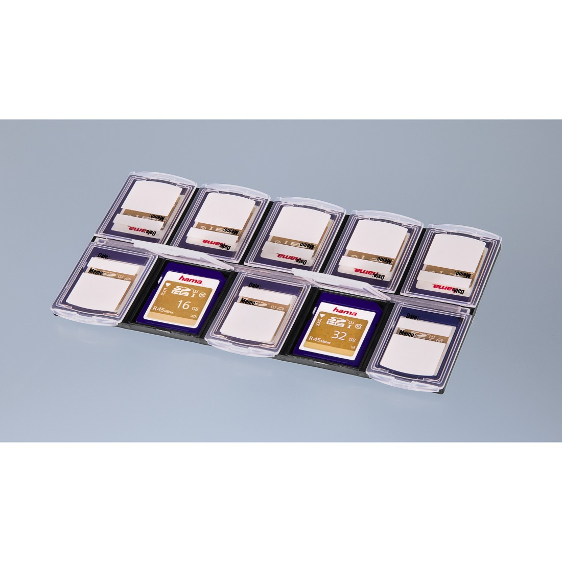 HAMA Boîtier pour 10 cartes mémoire (95985)