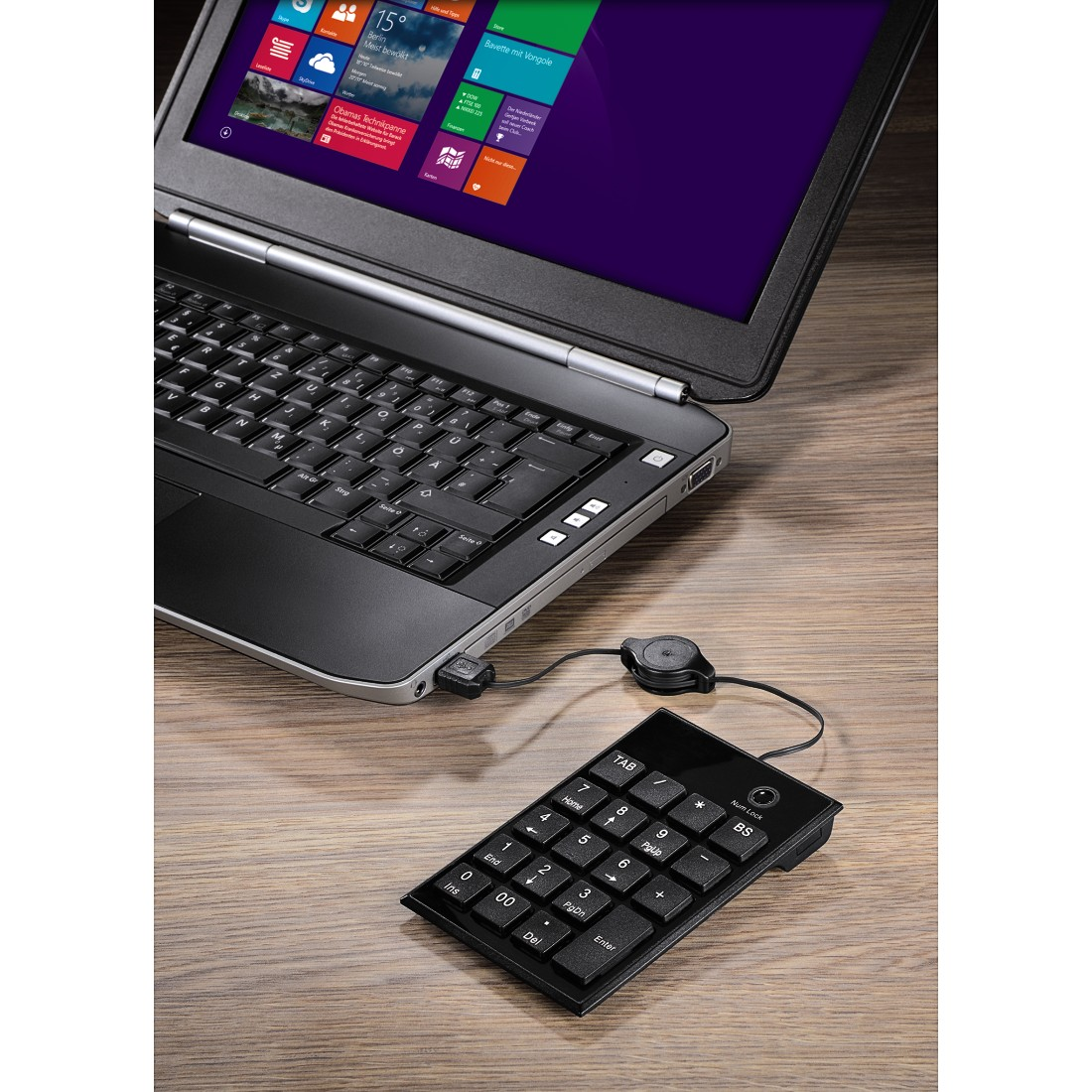 HAMA Clavier numérique Slimline SK140 (50448)