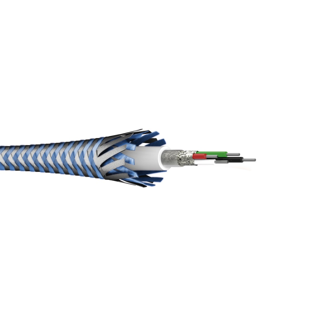 HAMA Câble USB - USB-C Reflective 1.5 m Bleu (178932)