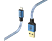 HAMA USB - Lightning-kabel Reflective 1.5 m Blauw (178300)