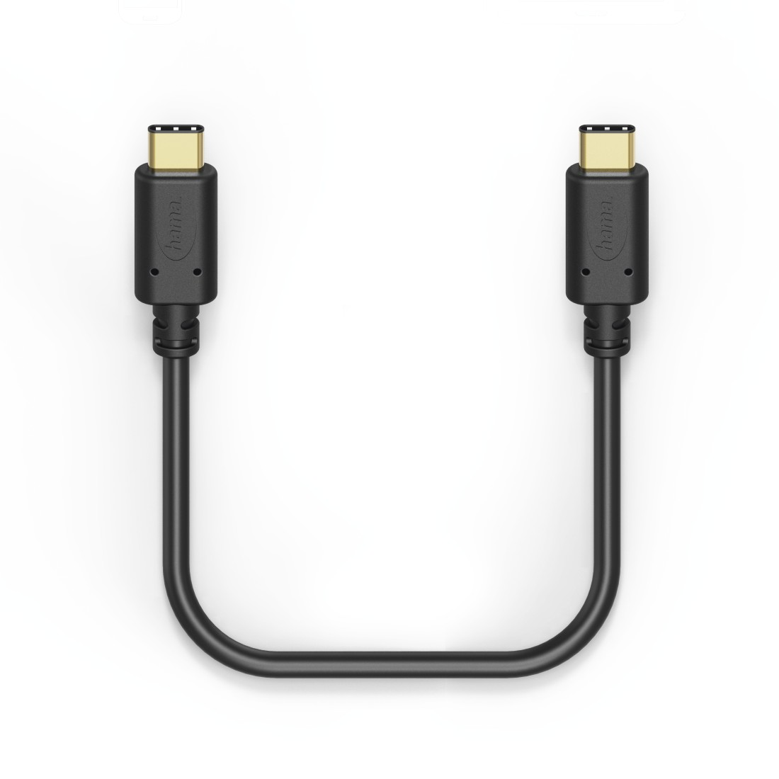HAMA USB-C-kabel - USB-C 1.5 m Zwart (183329)