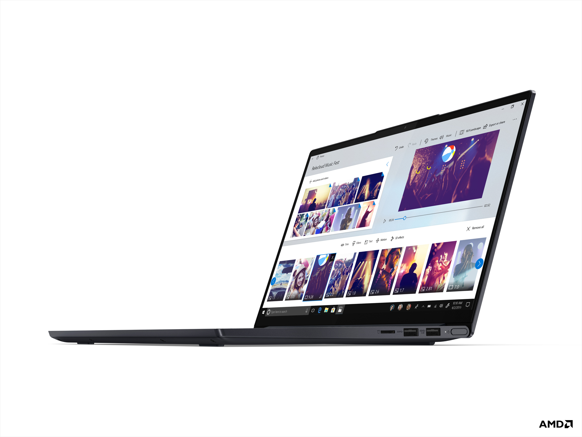 LENOVO Yoga Slim 7 14"/Ryzen 7 4800U 1.8/16GB Ram/1TB SSD/FHD Win 10 Laptop Platin Gri 82A20053TX