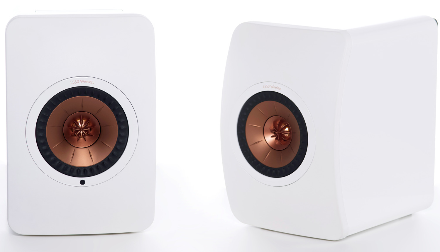 KEF LS50 Bluetooth Hifi Hoparlör Parlak Beyaz