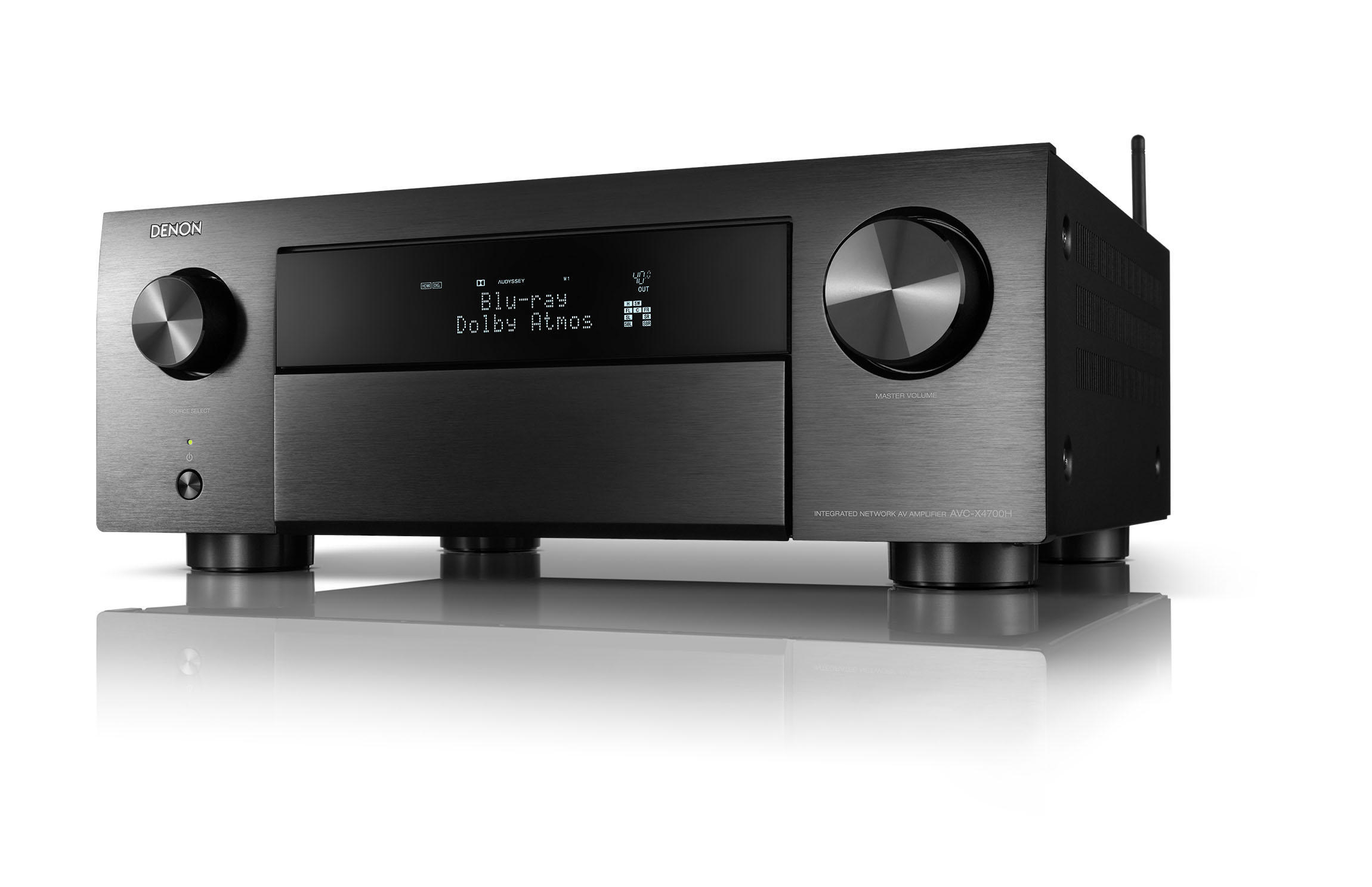 DENON (9.2 Kanäle, Schwarz) AV-Verstärker AVC-X4700H