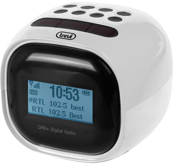 TREVI Draagbare radio DAB+ Wit (0RC80D201)