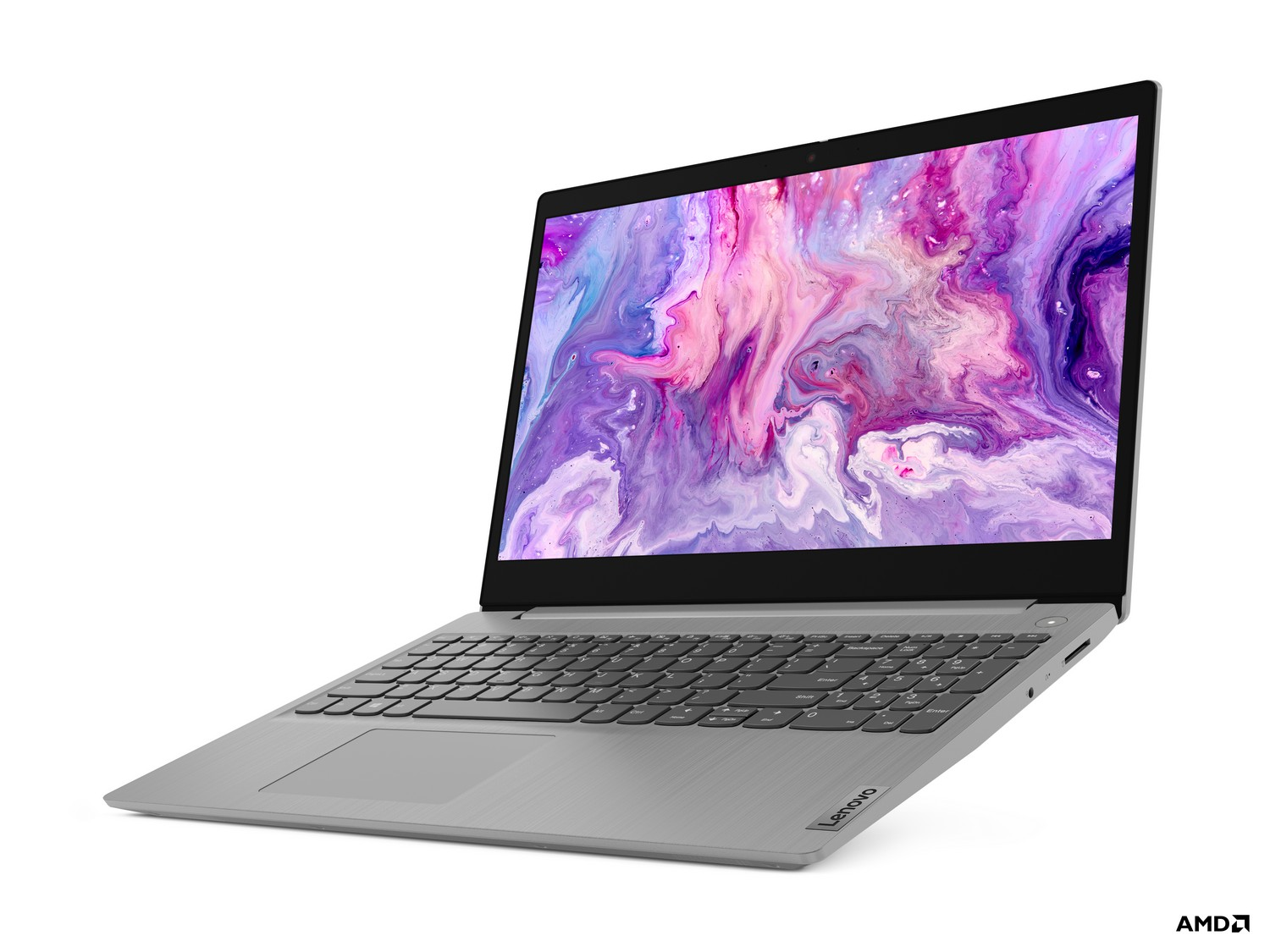Portátil - Lenovo IdeaPad 3 15ADA05, 15.6" Full-HD, AMD 3020e, 8 GB, 256 GB SSD, FreeDOS, Plata