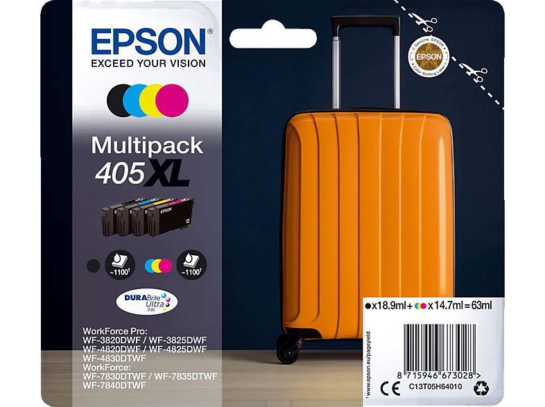 405XL Mehrfarbig EPSON Epson Tintenpatrone (C13T05H64010)