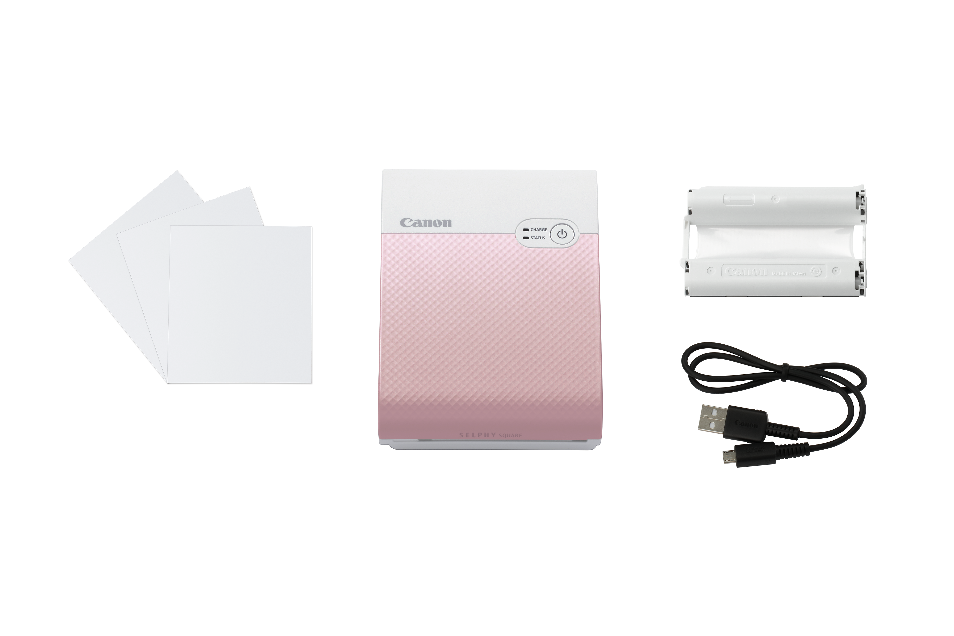 CANON Selphy Square QX10 Fotoğraf Yazıcısı Pembe Fiyat & Özellik