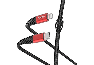 HAMA USB-C - Lightning 1.5M Hızlı Şarj/Data Kablosu Siyah