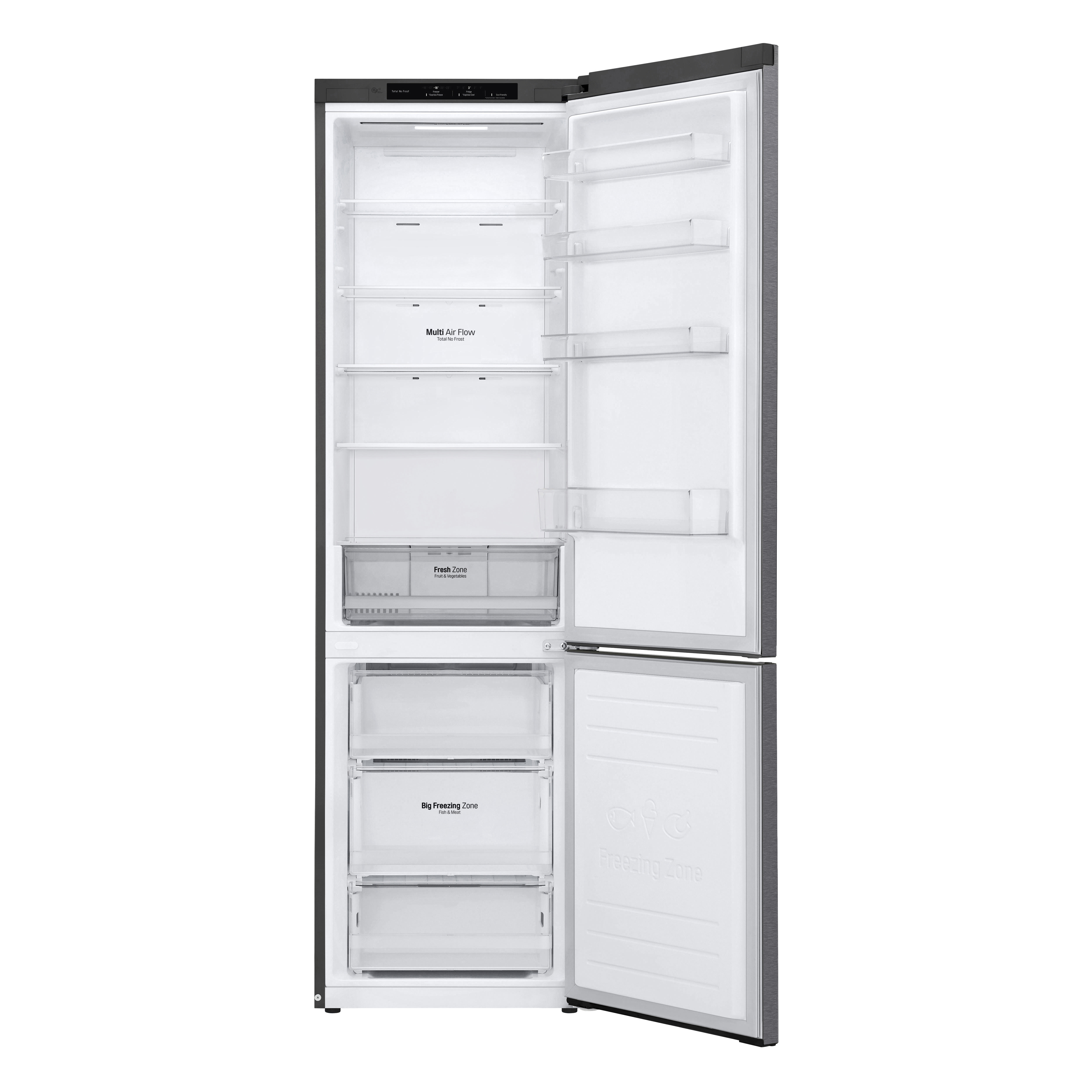 LG GBP32DSLZN Kühlgefrierkombination (E, 384 l, 2030 mm hoch, Dark Graphite)