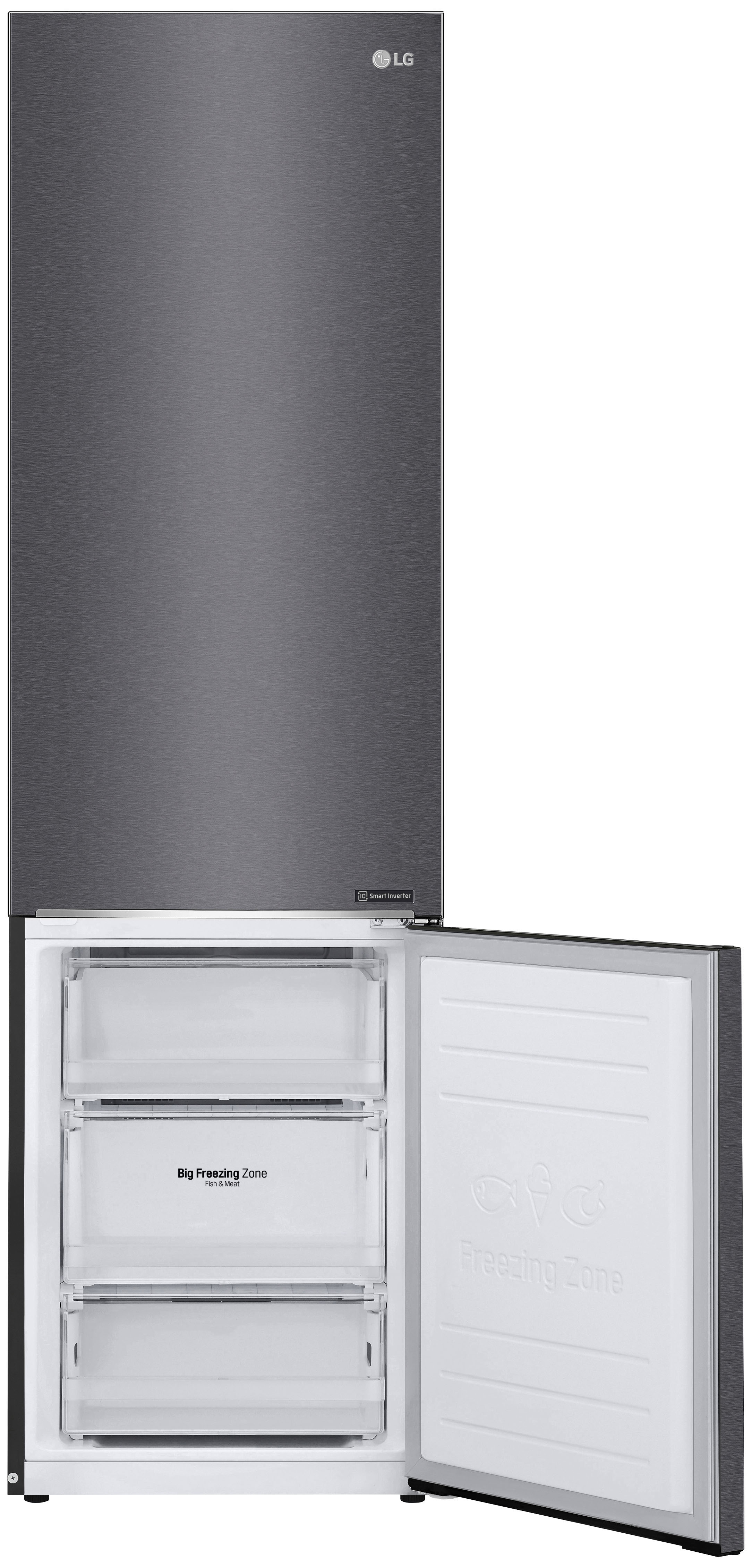 LG GBP32DSLZN Kühlgefrierkombination (E, 384 l, 2030 mm hoch, Dark Graphite)