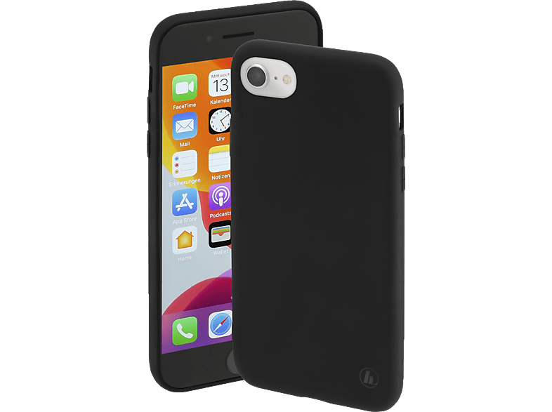 7, iPhone Finest HAMA iPhone iPhone Feel, (2020), iPhone SE Apple, 8, Schwarz 6, Backcover, 6s, iPhone