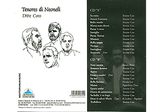 De Coro Tenores di Neoneli (CD) De Coro auf CD online kaufen SATURN