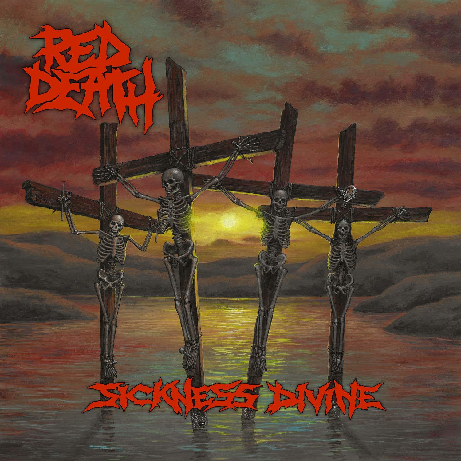 (Vinyl) Red Death The DIVINE - SICKNESS -