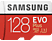 SAMSUNG EVO Plus - Micro-SDXC-Schede di memoria  (128 GB, 100 MB/s, Rosso)
