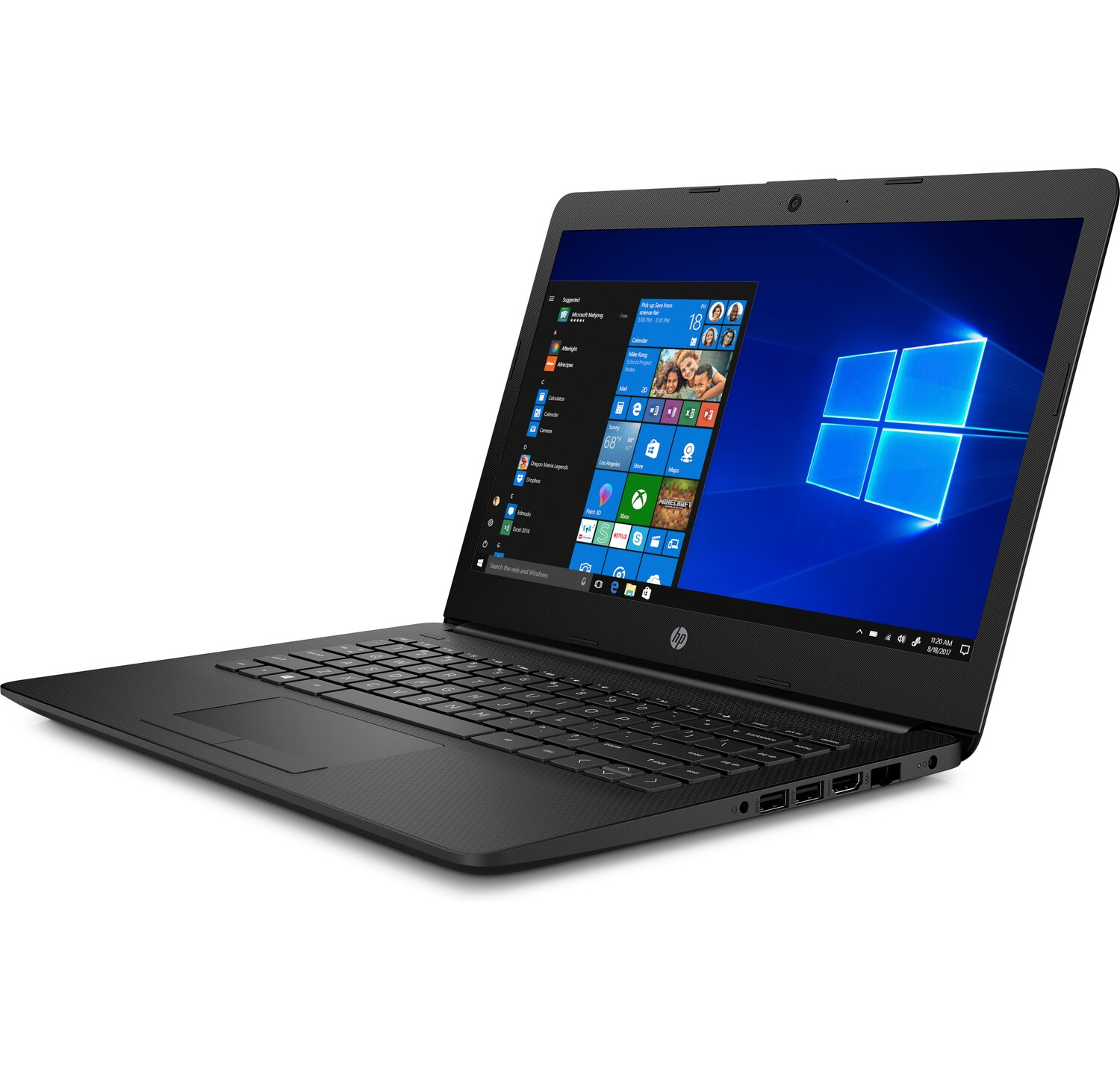 HP 1Z1F5EA/i3-1005G1/4GB/256GB-SSD/15.6" Laptop Jet Siyahı