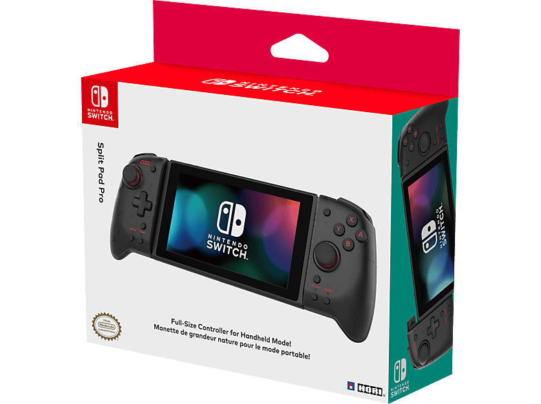 Controller HORI Schwarz Split Pad MediaMarkt Pro Switch Controller Nintendo | für Nintendo Switch