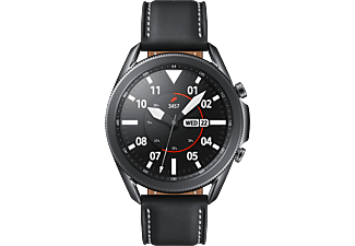 SAMSUNG Galaxy Watch3 (45 mm) - BT Montre intelligente (Largeur : 22 mm, Cuir, Noir)