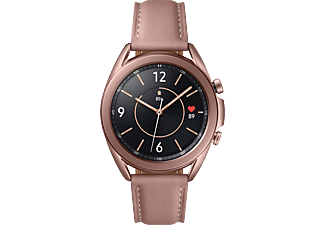 SAMSUNG Galaxy Watch3 (41 mm) - Smartwatch (Larghezza: 20 mm, Pelle, Bronzo)