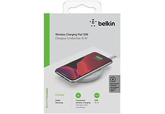 BELKIN WIA001vfWH Wireless Charging Pad universal 10W, Weiß