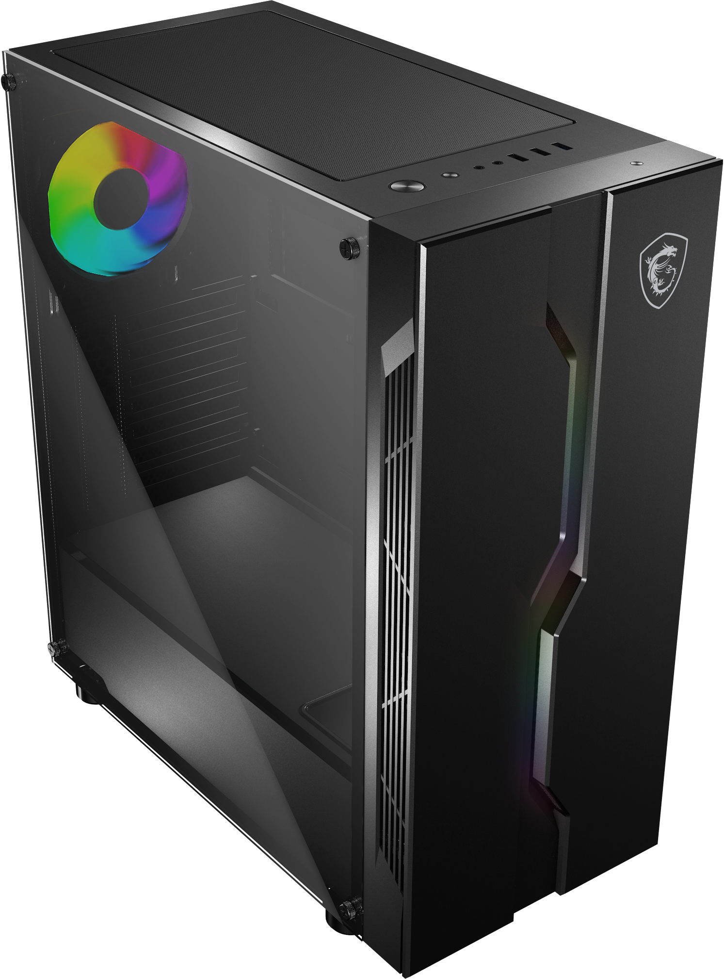 MSI MAG VAMPIRIC 010X PC-Gehäuse, Schwarz