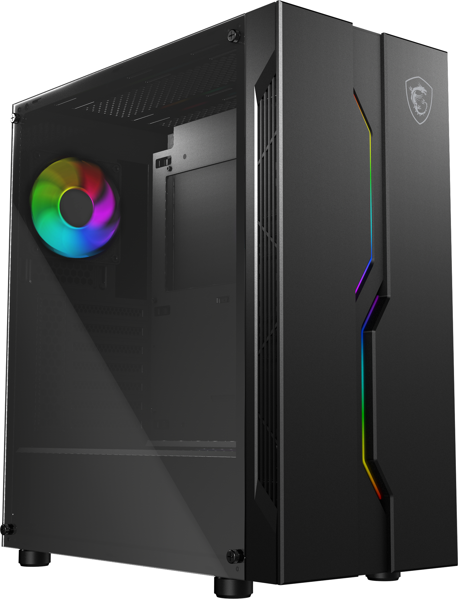 MSI MAG VAMPIRIC 010X PC-Gehäuse, Schwarz