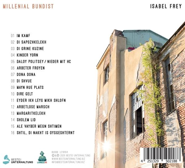 Isabel Frey - Millenial Bundist  - (CD)