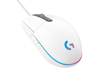 Logitech G203 Lightsync Gaming Maus Weiss Mediamarkt