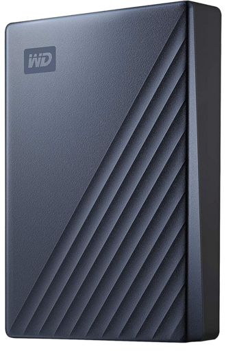 WD My Passport Ultra 4 To Bleu