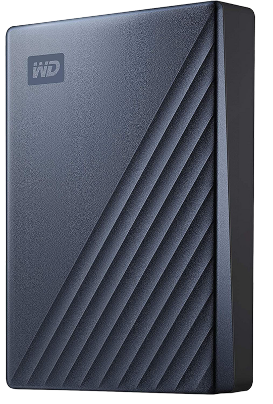 WD My Passport Ultra 4 To Bleu