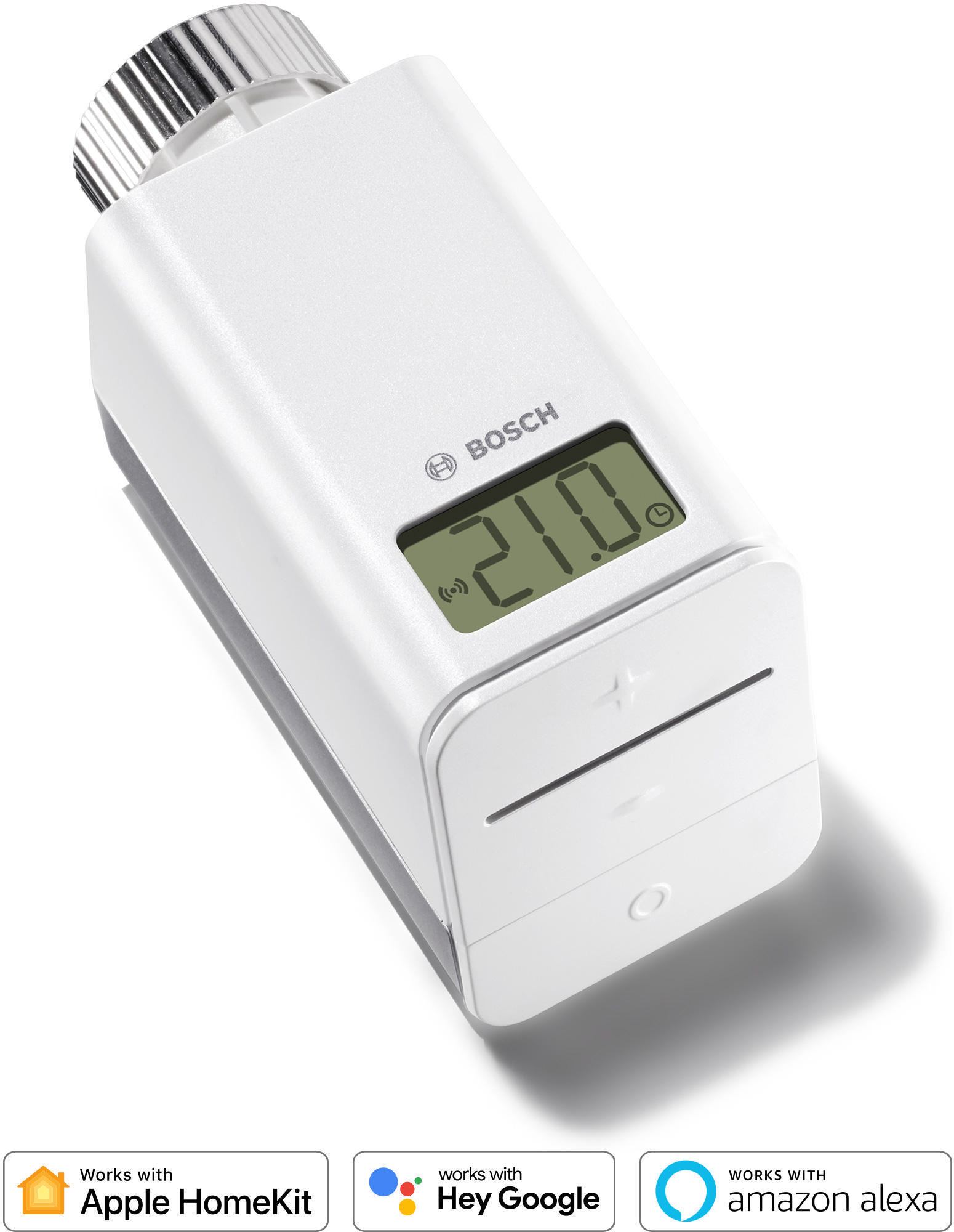 BOSCH Smart Home Heizkörperthermostat, Weiß