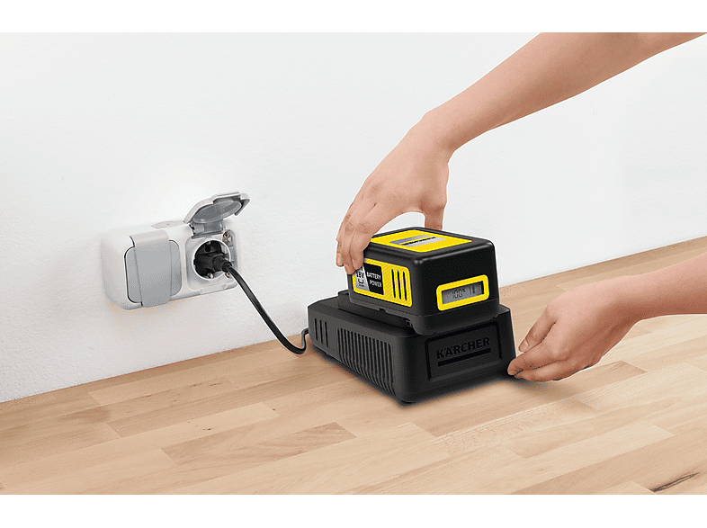 Kärcher Battery Power 18/50 Starter Kit; Wechselakku und Schnellladegerät — Foto 2 von 3
