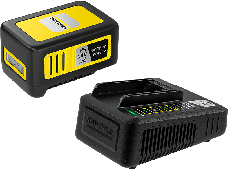 Kärcher Battery Power 18/50 Starter Kit; Wechselakku und Schnellladegerät