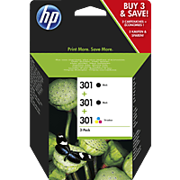 Hp 301 Tintenpatrone Schwarz Cyan Magenta Gelb E5y87ee Tintenpatrone 3er Pack Schwarz Cyan Magenta Gelb E5y87ee Online Kaufen Saturn