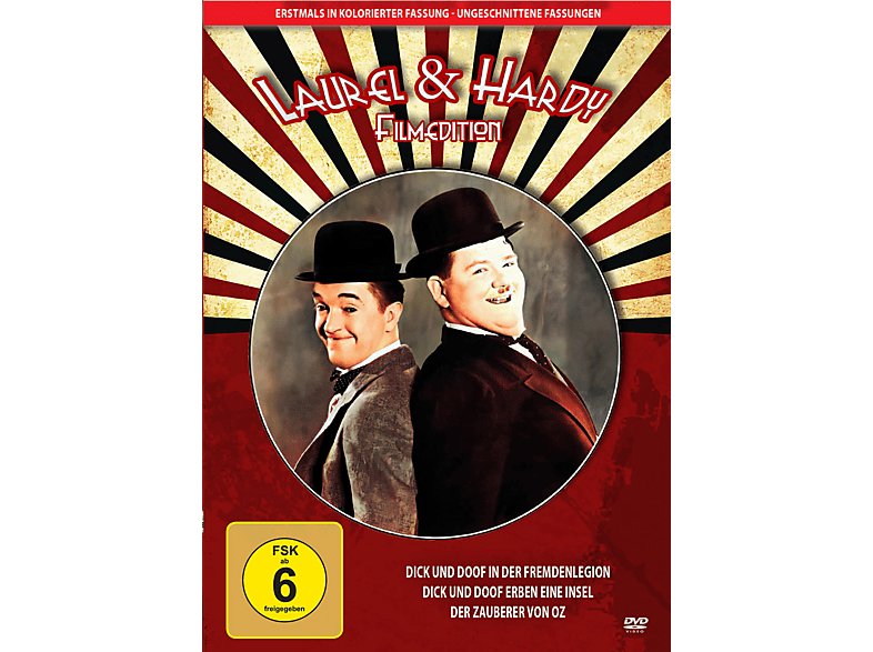 Laurel & Hardy Filmedition 1 - erstmals coloriert DVD (FSK: 6)