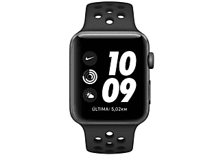 Cocinando Dolor Siesta Apple Watch Nike Series 3 GPS, 42 mm, OLED, 8 GB, WiFi, Antracita/Negro