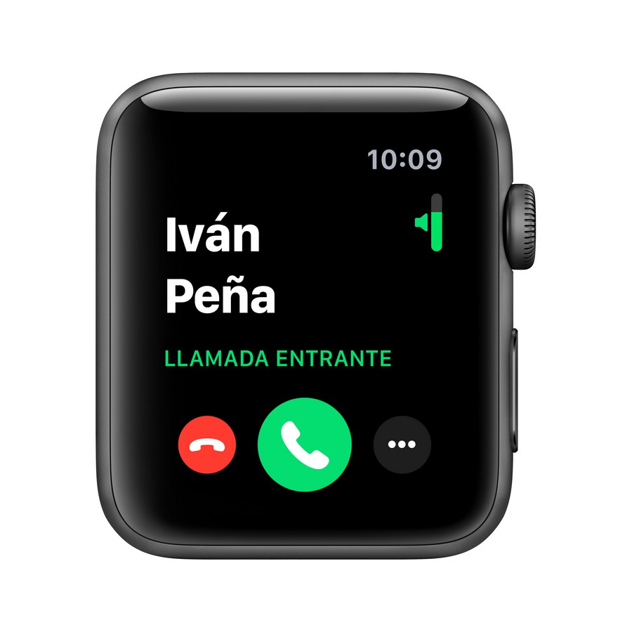 Apple Watch Nike Series 3 GPS, 42 mm, OLED, 8 GB, WiFi, Antracita/Negro