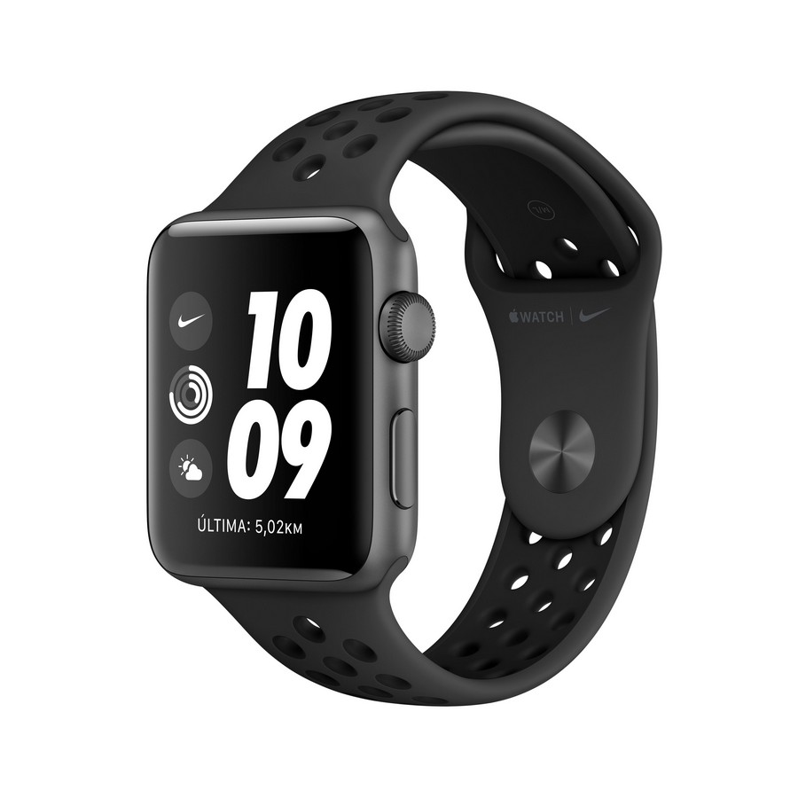 Apple Watch Nike Series GPS, 42 mm, OLED, GB, WiFi, Antracita