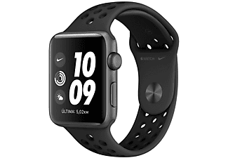 oler 945 Gato de salto Apple Watch Nike Series 3 GPS, 42 mm, OLED, 8 GB, WiFi, Antracita/Negro