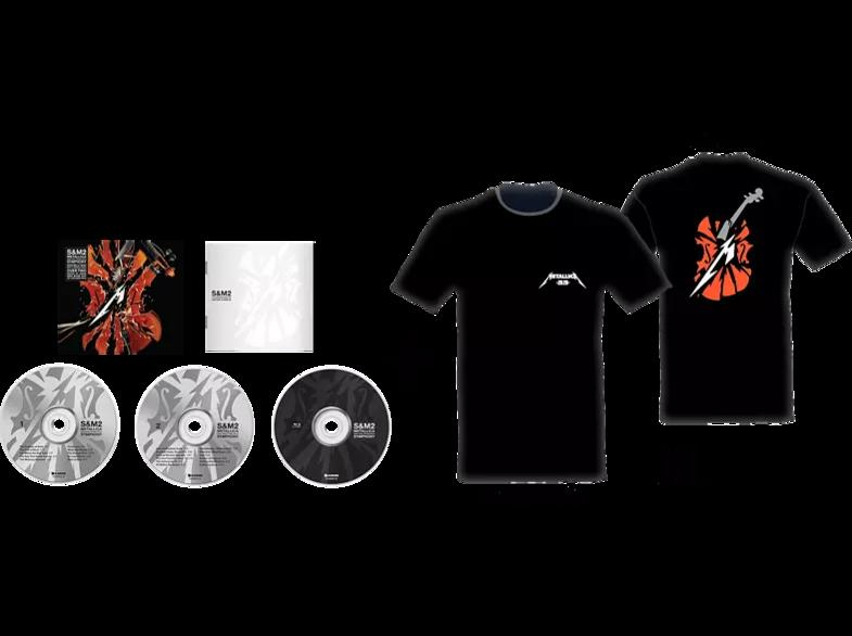 Metallica - S&M2 (BLU-RAY+CD) + Shirt XL (Nur Online)  - (CD + Blu-ray Audio)