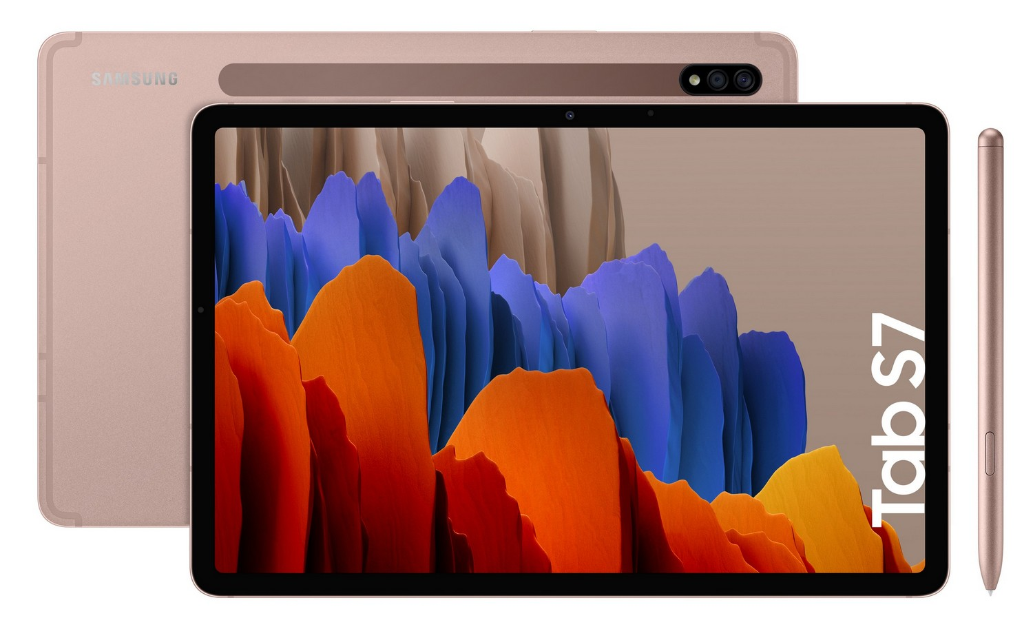 REACONDICIONADO Seminuevo(*) Tablet - Samsung Galaxy Tab S7, 256 GB, Bronce, WiFi, 11" WQXGA, 8 GB RAM, Snapdragon 865 Plus, Android 10