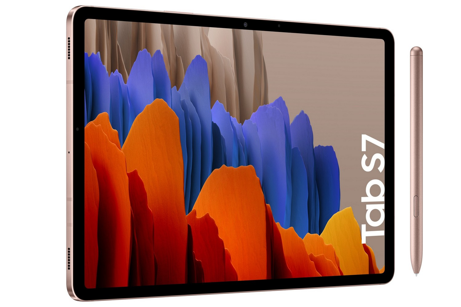 Tablet - Samsung Galaxy Tab S7 4G, 128 GB, Bronce, WiFi, 11" WQXGA, 6 GB RAM, Snapdragon 865 Plus, Android 10