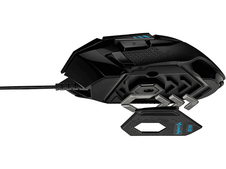 LOGITECH G G502 Hero Lightsync 25600 DPI Yüksek Performanslı Kablolu Oyuncu Mouse - Siyah_5