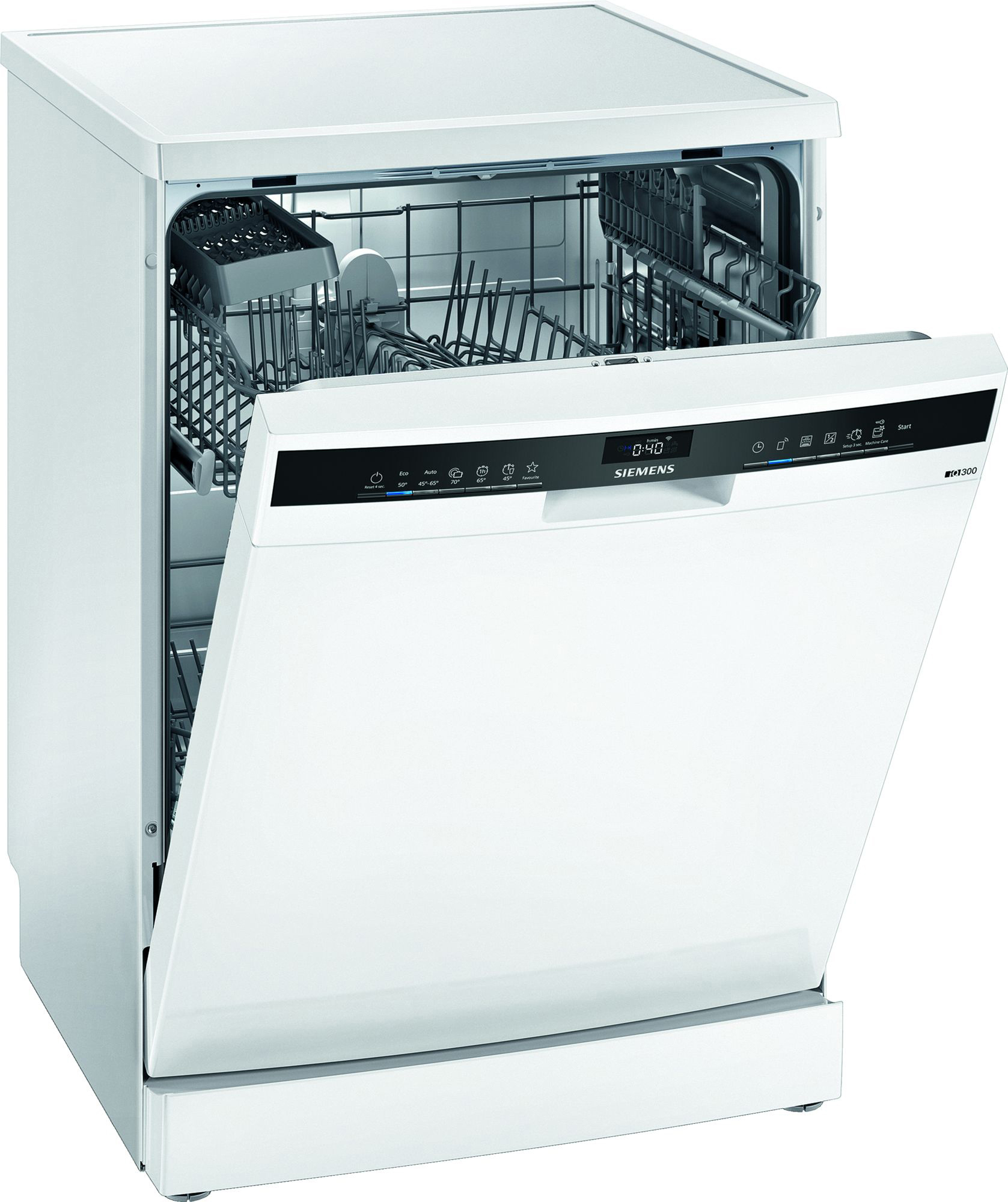 SIEMENS SN23HW36TE iQ300 Geschirrspüler (Standgerät, 600 mm breit, 46 dB (A), E)