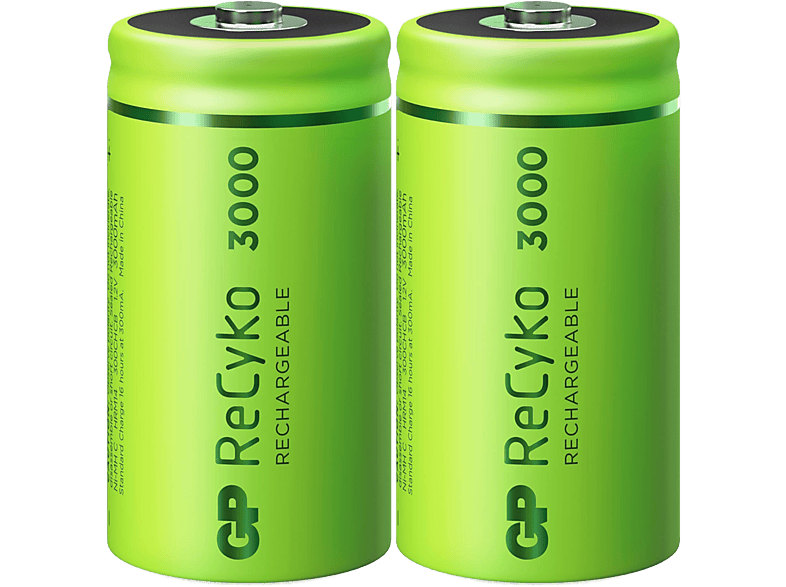 GP Batteries Herlaadbare C-batterijen Recyko 3000 Mah 2 Stuks (gp300chcb-2wb2)