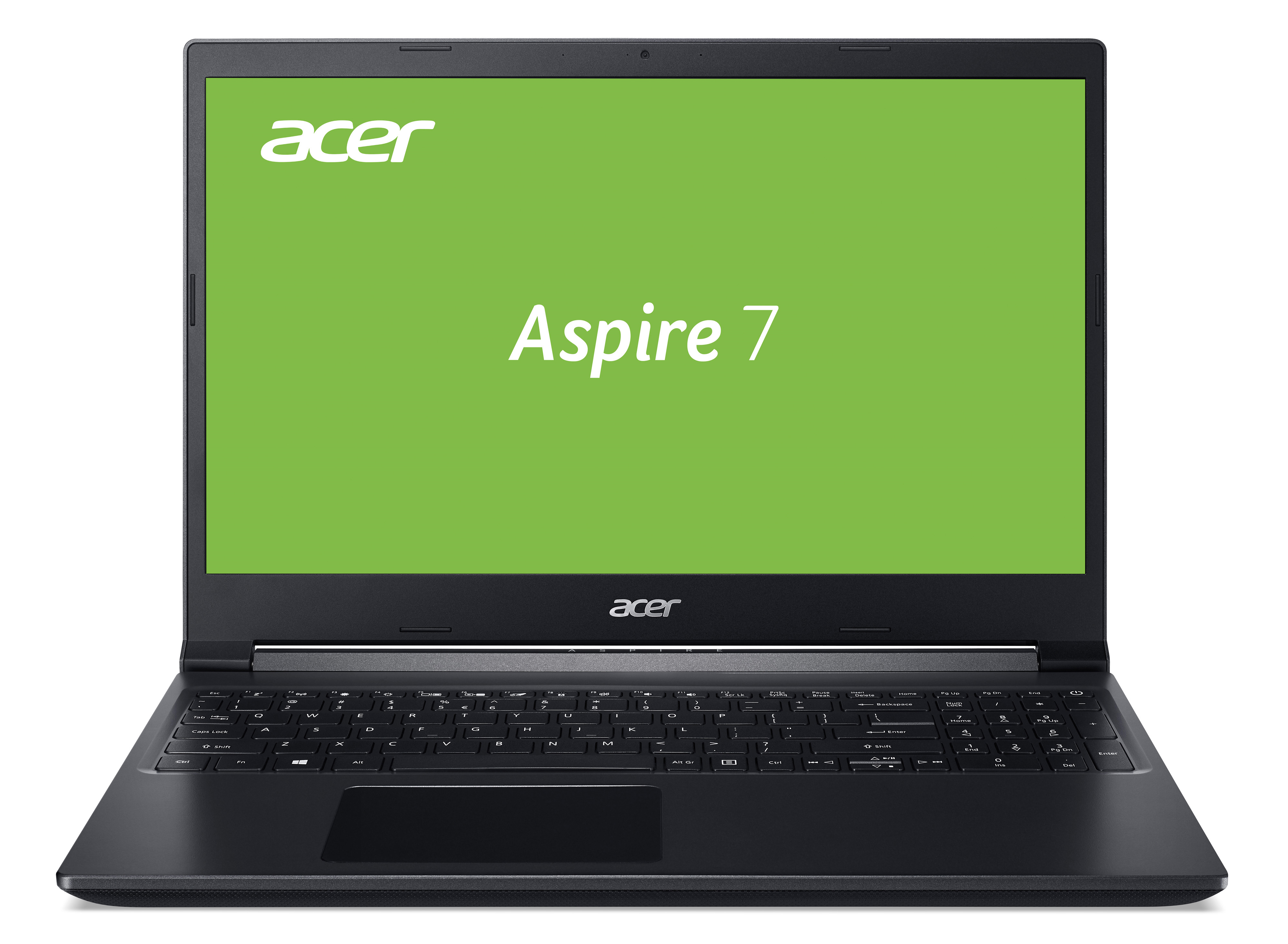 ACER Aspire Tastaturbeleuchtung, GTX RAM, Display, 8 GB SSD, 1650, 512 Core™ GB mit i5 Notebook Zoll Intel® 15,6 Black (A715-75G-58WE) Charcoal GeForce Prozessor, 7